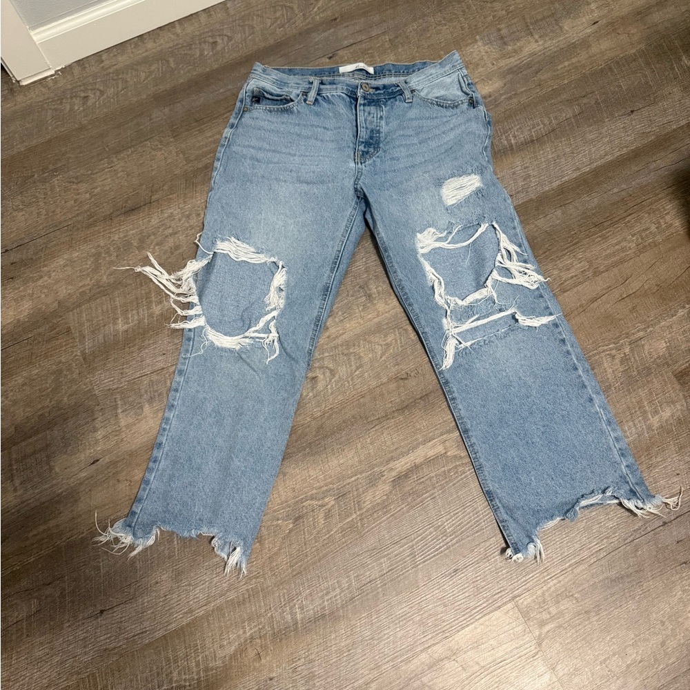 KanCan Distressed High Rise Women's Jeans